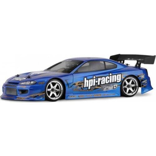 Original HPI 1/10 on road blue body HPI RS4 3 Evo forHPI SPRINT 2 1969 RS4 3 Evo FW06