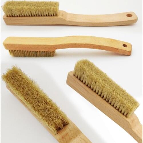 Beech Handle and Boar Hair Bristle Rock Climbing or Bouldering Brushes