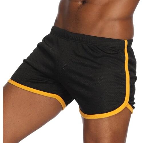 Shorts Men Fashion Classic Solid Mesh Mens Shorts Fast Dry Retailer Mens Trunks Summer Elastic Waist Mens Shorts
