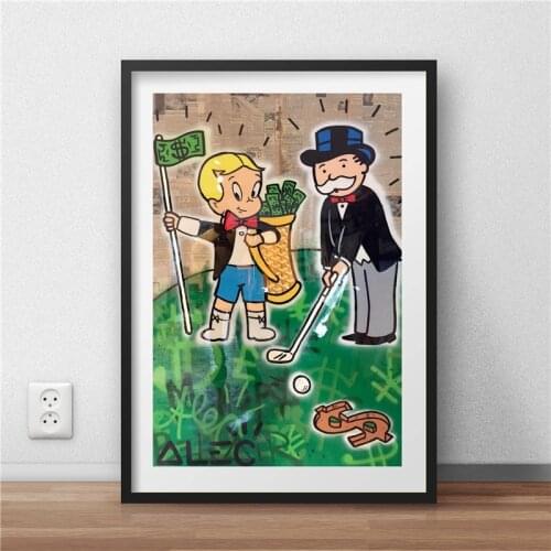 Alec Monopolyingly Goyard Golf Wall Art Canvas Poster Print Canvas Painting Decorative HD Picture For Modern Bedroom Home Decor