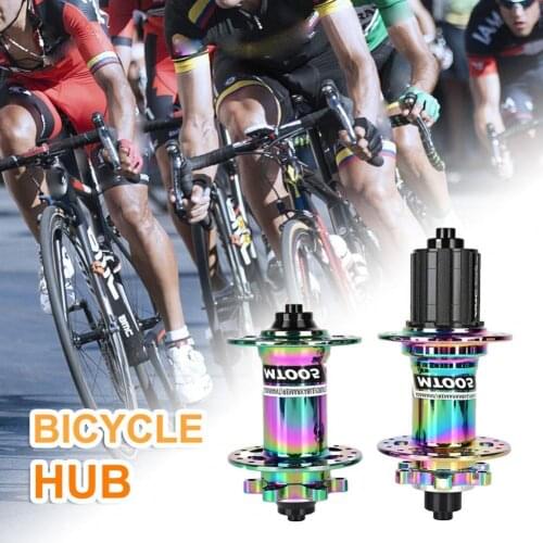 ARC MT005 Aluminum Alloy Colorful 4 Bearing 11 Speed 32 Holes Thru-Axle Hub Quick Release for Mountain Bike Bicycle