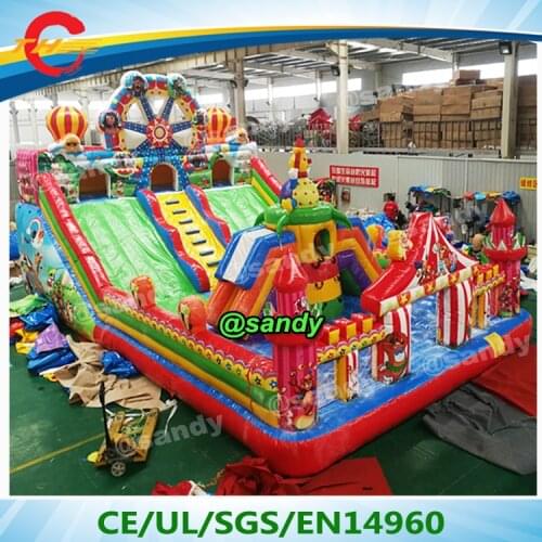 Free sea ship,commercial bouncer slide park funcity,Ferriswheel Inflatable Bouncy Castles,Kids giant inflatable playground combo