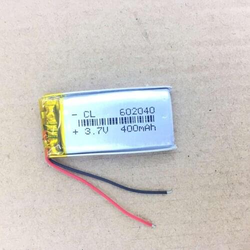3.7V polymer lithium battery wireless Bluetooth mouse keyboard 602040 battery scanning code meter intelligent instrument