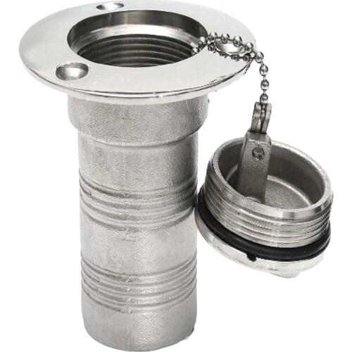 Hose Deck Fill Filler Keyless Cap For DIESEL 50mm Boat 316 Stainless Steel