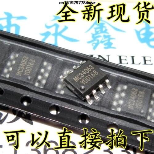 MC34063A SOP8 MC34063 SOP MC34063ADR MC34063ADR2G SMD 50pcs/lot
