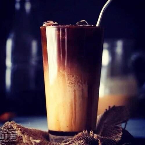 Nordic minimalist ins net red wind Korean milk tea cup glass ice coffee cup ice American ice latte cup water cup