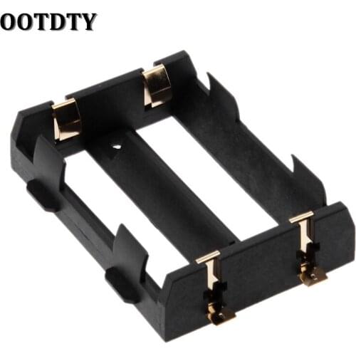 OOTDTY DIY Battery Container Holder SMD Box For 2x 26650 3.7V Rechargeable Battery 4Pin
