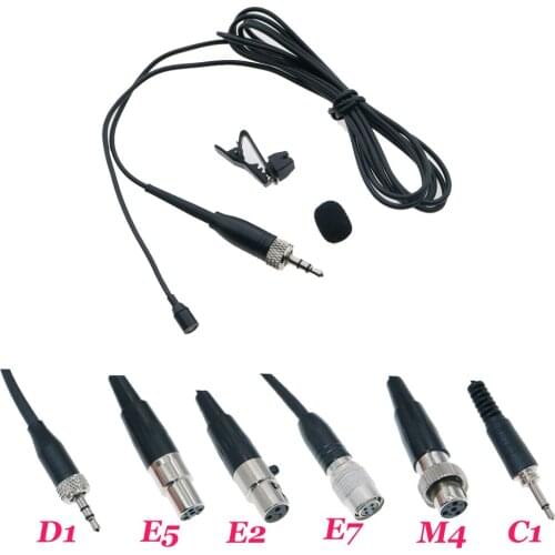 Micro Lavalier Lapel Tie Clip Recording Sing Top Quality Microphone For Sennheiser MiPro Shure TA4F 3Pin Audio-Technica 3.5m
