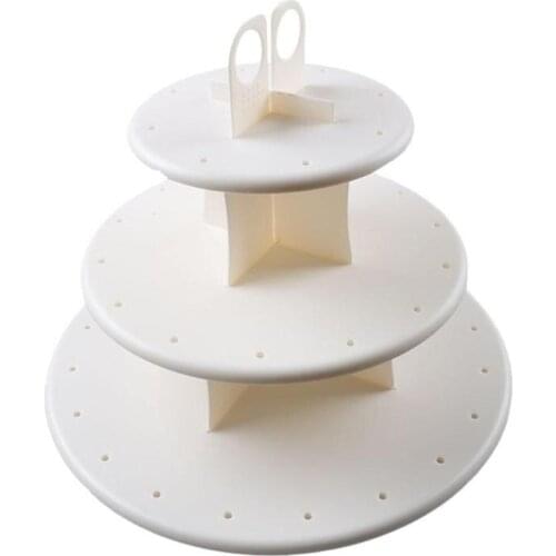 Plastic three-layer lollipop display stand and stand holder lollipop stand birthday party decoration tool