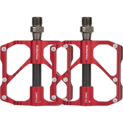 PROMEND 3 Bearing Mountain Bike Pedal Quick Release Road Bike Pedal Non-slip Ultra Light Mountain Bike Pedal Carbon Fiber
