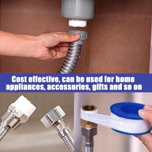 Sealing Tape Leak-Proof And Waterproof With Pure PTFE Sealing Plumbing Joint Plumber Tape Cloth Bathroom Hardware Sealers Tape