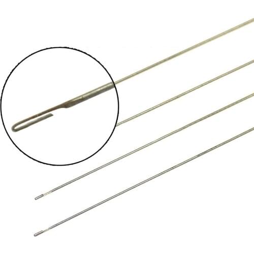 18cm Super Long Stainless Steel Opened Beading Needles Crochet Easy Jewelry Making Tools Beading Pins For Beads And Pearls 1PCS