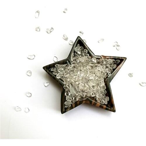 1000g natural clear quartz gravels reiki healing crystals crushed stone as children DIY drawing materials for sale