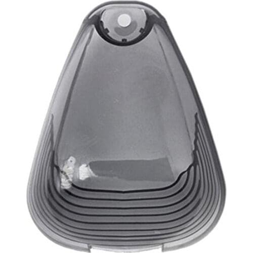 5pcs/set Smoke Roof Running Lights Cab Lens Marker Cover Shade with T10 Amber LED Bulbs Lamps