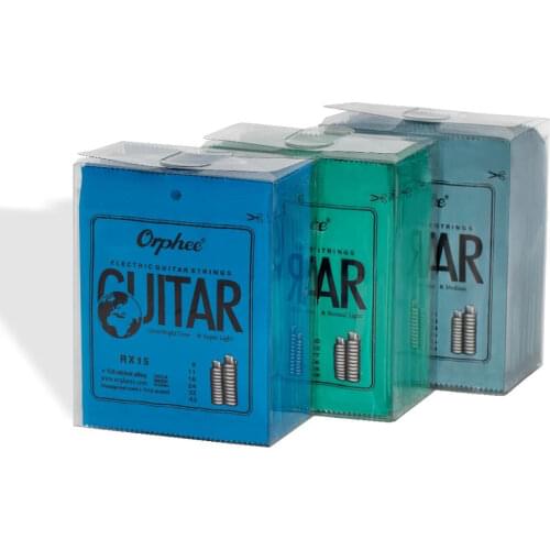 Free Shipping Hot 1 Set Practiced Nickel Plated Steel Guitar Strings For Electric Guitar With Original Retail Package