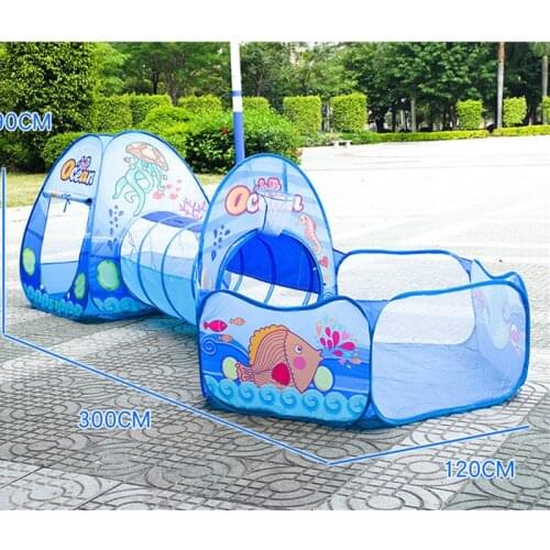 Large Baby Toy Tents t House Ball Pit Pool Child Crawling Tunnel Play Ten Tent for Kids Toy Ball Pool Ocean Ball Holder Set