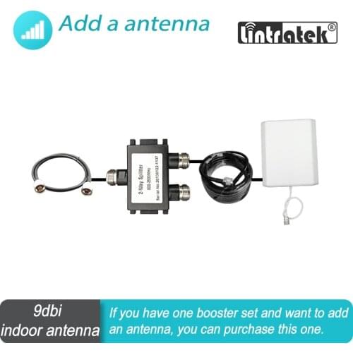 Add One Antenna to booster set 700mhz - 2700mhz for GSM WCDMA DCS LTE PCS AWS Mobile Phone Signal Booster Repeater Amplifier#20