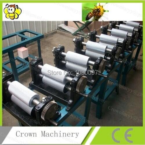 Electric Beeswax foundation embossing machine 86*195mm