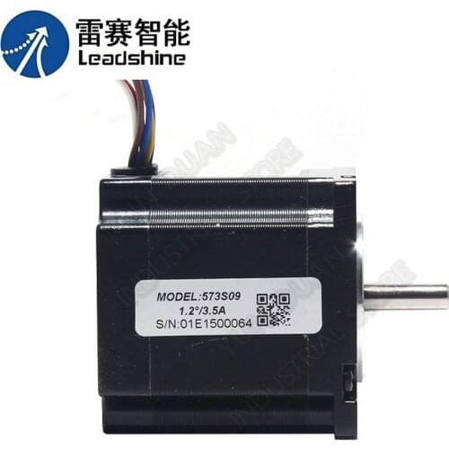 Original Leadshine Hybrid Stepper Motor 3PH 57mm NEMA23 1.2 degree 573S09 0.9N.m 128Oz.in 3.5A 6Lead 6.35mm shaft Adapt 3DM683