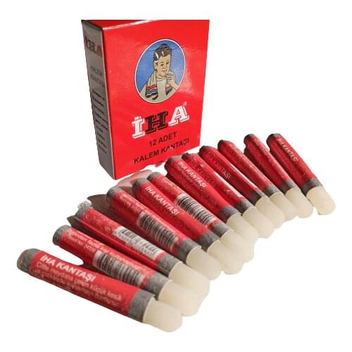 Vegan 12 Styptic Pencil Stop Bleeding After Shave Barbes Choice,Smart,Hygienic ,Travel Friendly ,Professional Shaving Bowl Free