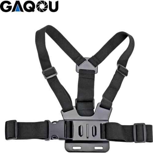 Chest Strap mount belt for Gopro hero 7 6 5 Xiaomi yi 4K Action Camera Body Tripod Harness for SJCAM SJ4000 Gopro Accessories
