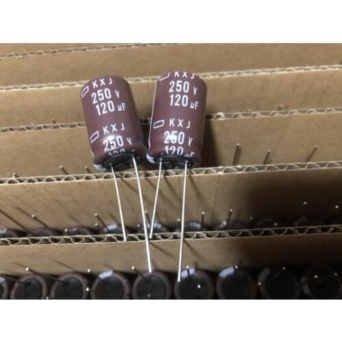 NEW NIPPON KXJ 250V120UF 16X25MM NCC electrolytic Capacitor 120UF 250V CHEMI-CON 120uf/250v kxj hot sale