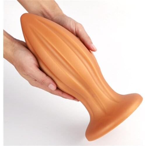 Huge Anal Plugs With Suction Cup Adult Erotic toy Big Butt Plug Anus Vagina Expansion Balls Masturbation Sex Toys for Men Women