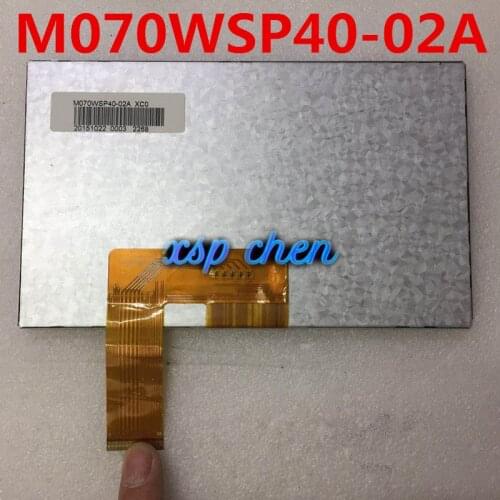 Original 7 Inch LCD Screen M070WSP40-02A M070WSP40-02A XC0 Tablet PC Free Shipping