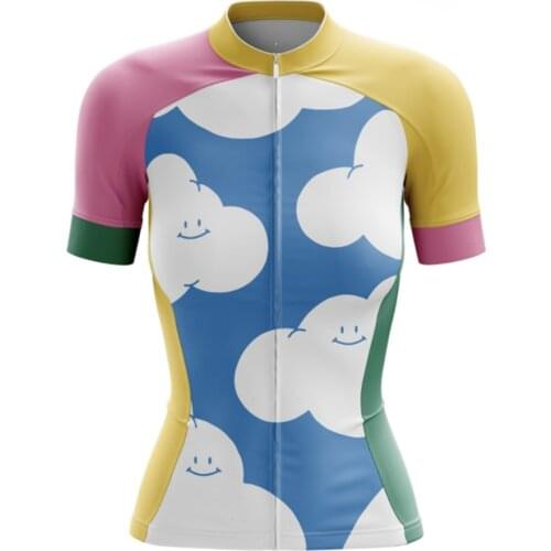 PARIA Breathable Cycling Jersey Short Sleeves Shirts Maillot Ciclismo Bike Clothing Top Road Team Summer Women Bicycle Apparel