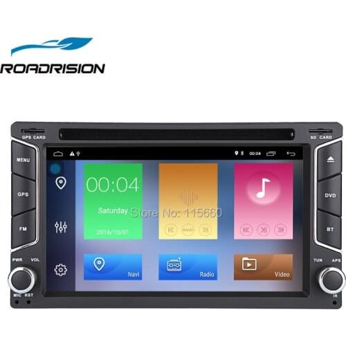 RoadRision 2din Android 8.1 Universal Car DVD GPS Navigation Indash Auto Radio Stereo Headunit multimedia wifi RDS Bluetooth
