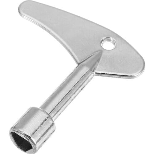 Universal Alloy Triangle Delta Switch Key Wrench Train Electrical Cupboard Box Elevator Cabinet Key Wrench