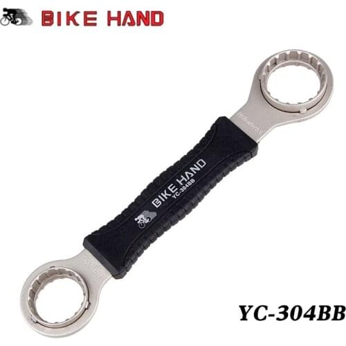 BIKEHAND Bicycle 4 in1 Axis Tool Bottom Bracket Overhaul Tool Spanner Bike Repair Tool for HollowtechII BB9000 BBR60 FSA MegaEvo