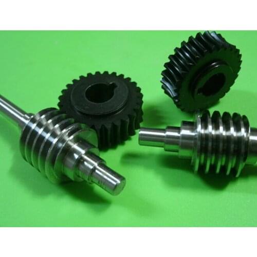 1M 27Teeths Ration-1:27 Metal worm gearing reducer fitting nylon turbine gear