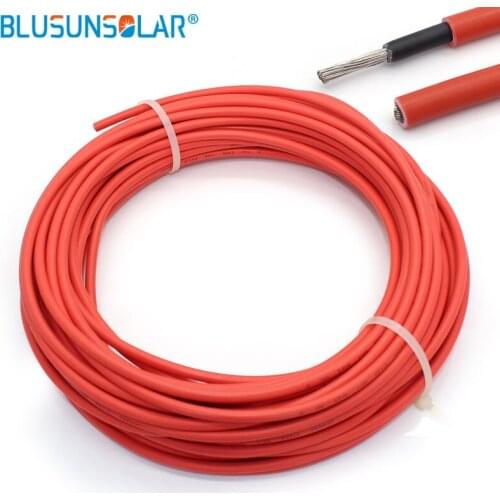 100m/roll TUV Standard UV Resistant 1.5mm sq (16 AWG) Photovoltaic Cable/ TUV cable for PV Panels Connection/ PV Cable