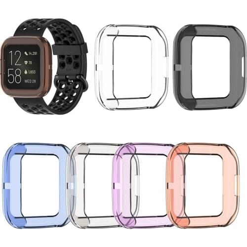 6pcs Watch Anti-Scratch Protective Cover for Fitbit Versa2 Smart Watch Housing Shell Case Set for Fitbit Versa 2 Accessories