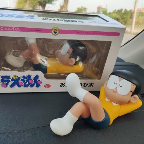 Bandai Cartoon Sleeping Nobita Creative Car Cartoon Car Decoration Center Console Car Interior Decoration Products