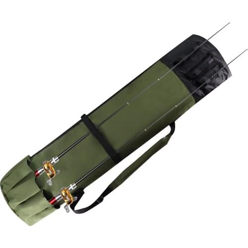 Cylindrical Outdoor Fishing Bag Multifunctional Fishing Rod Fishing Rod Bag Sea Rod Fishing Tackle Receive Bag
