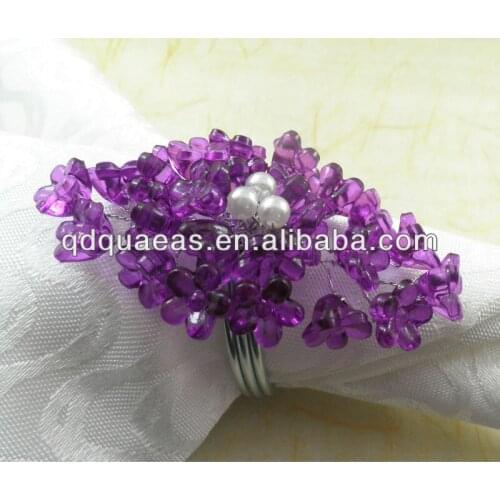 Decoration napkin ring wedding napkin ring and clear acrylic napkin rings