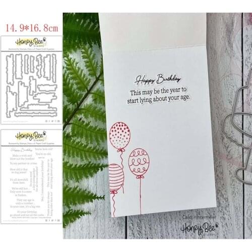 Birthday mood Troqueles de corte de metal scrapbooking stamps and dies Metal cutting dies for scrapbooking Dies scrapbooking