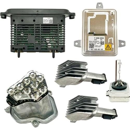 For 11-13 -BMW 5 Series 528I 535I 550I Xenon Headlight Ballast D1S Bulb LED DRL Turn Signal Lights Diode Module Kit LH
