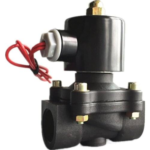 Free Shipping 3/4" Solenoid valve water valve N/C 2 way Air Oil gas 2W200-20 12V 24V 220V electromagnetic valve