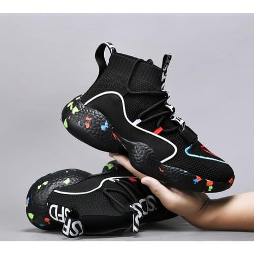 Men Casual Shoes New Lace-up Couple Comfortable Big Size 35-47 Men Fashion Sneakers Breathable Outdoor Shoes Men Vulcanize Shoes