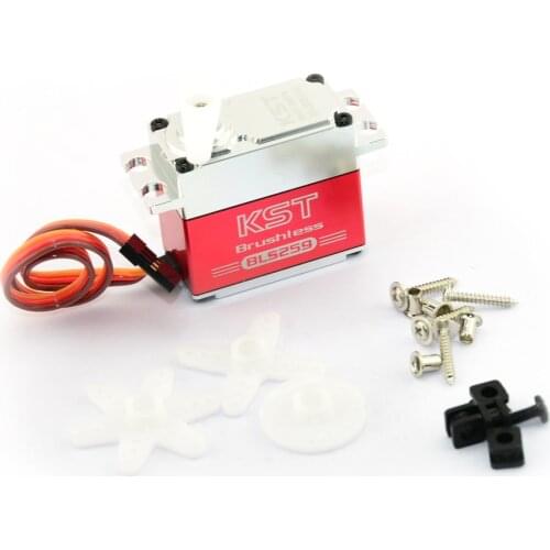 KST BLS259 Brushless Servo 16KG RC Car Airplane Servo Motor For 1/8 1/10 RC Model RC Car Boat Airplane Robot UAV Robot Arm