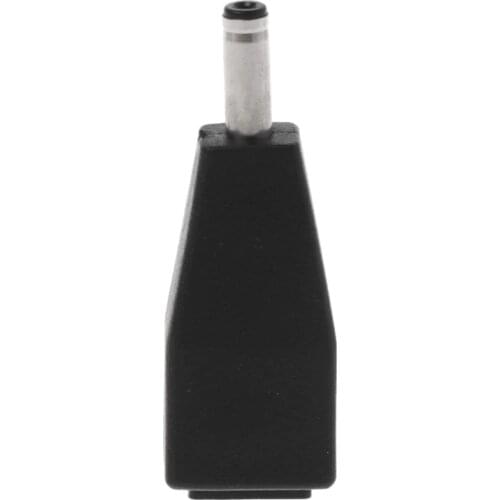 Micro USB Female To DC 3.5x1.35mm Male Plug Jack Converter Adapter Charge For USB HUB LED Light Fan