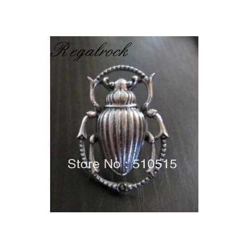 Regalrock Cute Steampunk Jewelry Fashion Beetle Egyptian Scarab Ring