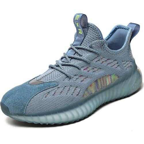 High Quality Men Sneakers Lightweight Outdoor Running Shoes Air Mesh Breathable Jogging Zapatillas Hombre Low-cut Summer 2021