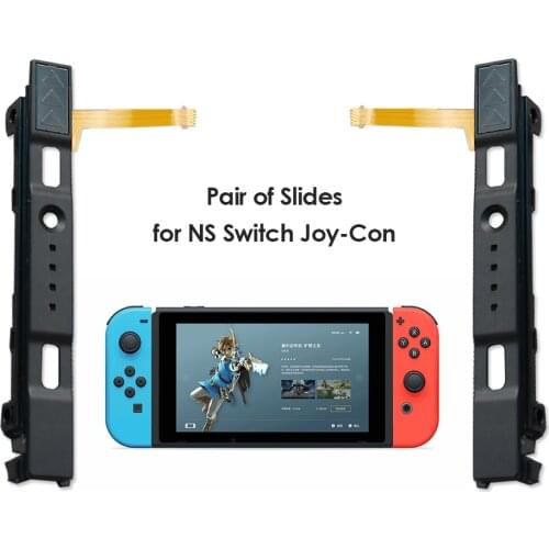L R Slide Rail Slider with Flex Cable for Joy Con Fix Part Replacement Rail For Nintendo Switch Controller Gamepad Accessories