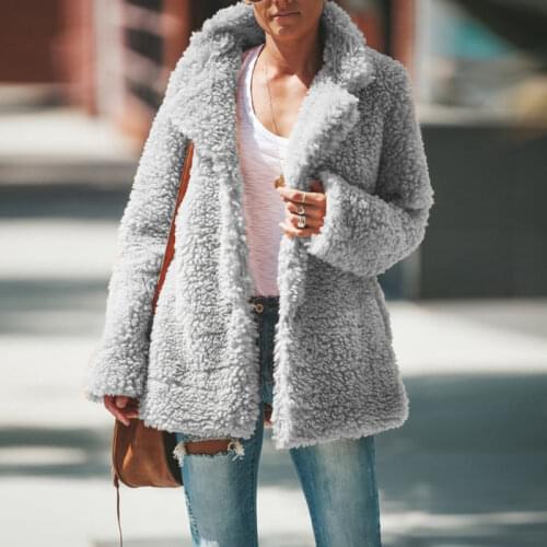 New Fashion Faux Fur Coat Women Oversize Coats High Quality Fur Jacket Winter Warm Slim Fit Female Jacket Cardigan Plush Sweater