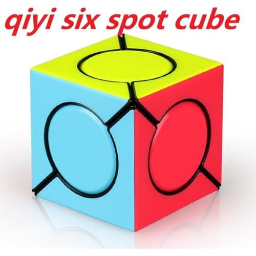 New QiYi Six Spot Speed Magic Cube FangYuan Professional Puzzle Educational Toys For Children Gift Cubo Magico Dropshopping Fun