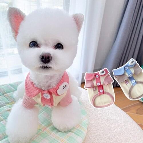 Dog clothes spring/summer pet cat dog Fadding Teddy rabbit Bomi than bear Shenari pet shirts